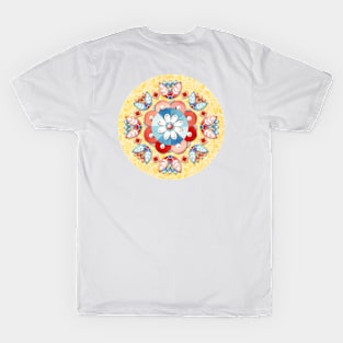 Sunshine Yellow Folkloric T-Shirt